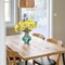 Artificial Flowers 5Pcs Poppies Flowers Artificial Silk Flowers (Yellow)